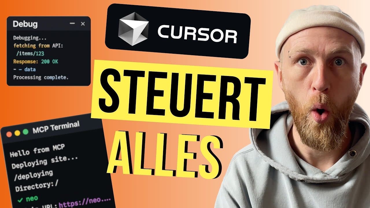 Der KI-Shortcut für ALLES: Webseiten, Debugging, Hosting & mehr - dank MCP